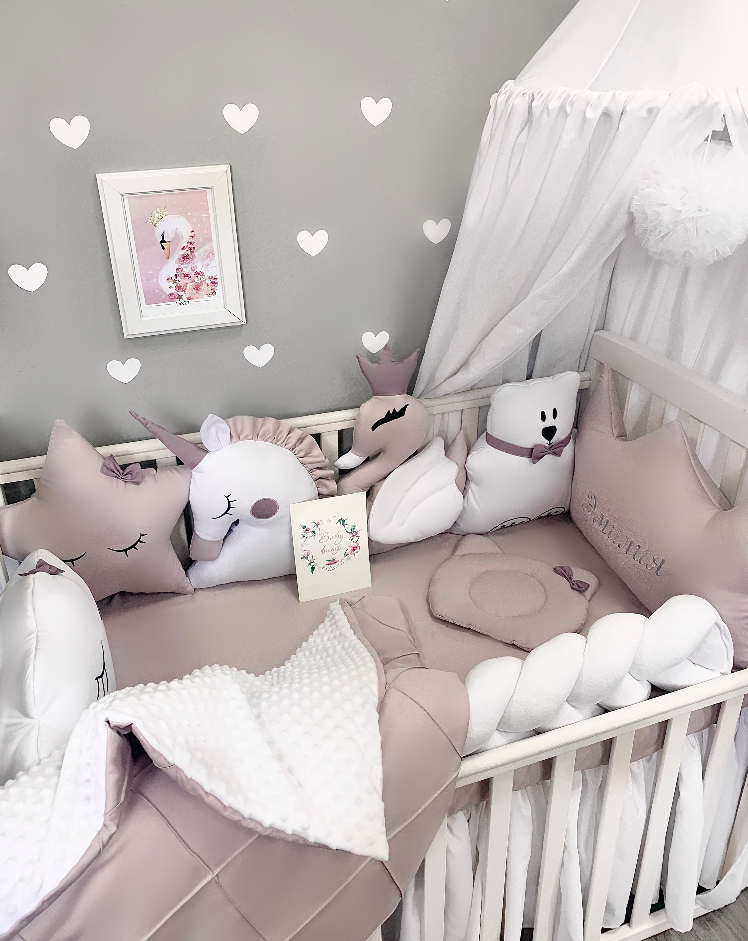 animal cot bed bedding