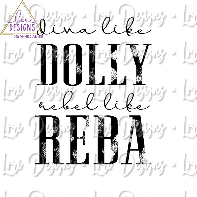 Country Artists - Dolly & Reba - Sublimation PNG File - Etsy