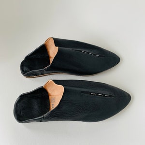 Babouche Marocain, Moroccan handmade leather slippers, leather slippers, Slippers, shoes, handmade shoes, leather shoes. image 6