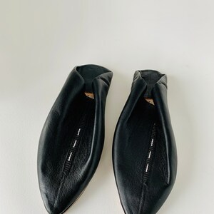 Babouche Marocain, Moroccan handmade leather slippers, leather slippers, Slippers, shoes, handmade shoes, leather shoes. image 7