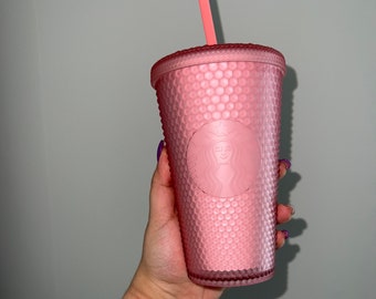 Starbucks Kitchen | Starbucks Grande Pink Lemonade Studded Tumbler | Color: Pink | Size: Os | Rainbowrave32's Closet