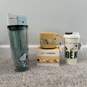 Starbucks X PEANUTS 2022 Autumn Collection Bottle | Snoopy