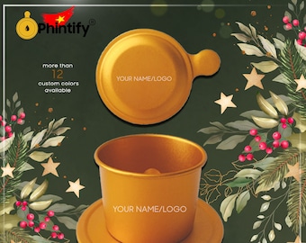 Phin - Coffee Filter - Free custom design - Orange