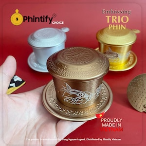 Phintify Choice - Trung Nguyen Phin - Bronze drum pattern - Exquisite embossing