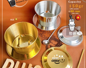 Jumbo Vietnamese Coffee Filter – Stainless Steel Phin
