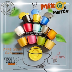 Mix & Match Your Phin  - Vietnamese Coffee Filter - Free Laser Engraving