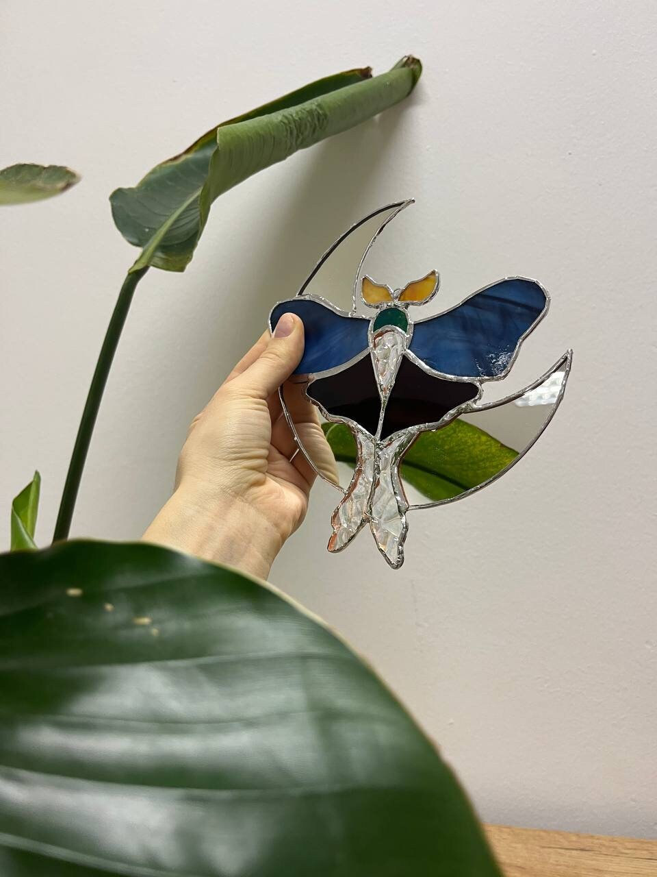 Moth Butterfly Stained Glass Pattern - Etsy