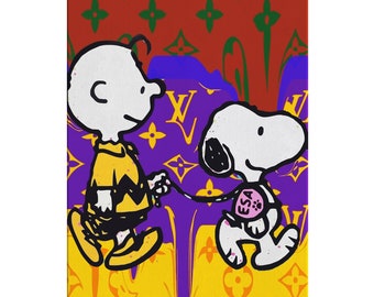 Snoopy Louis Vuitton Etsy