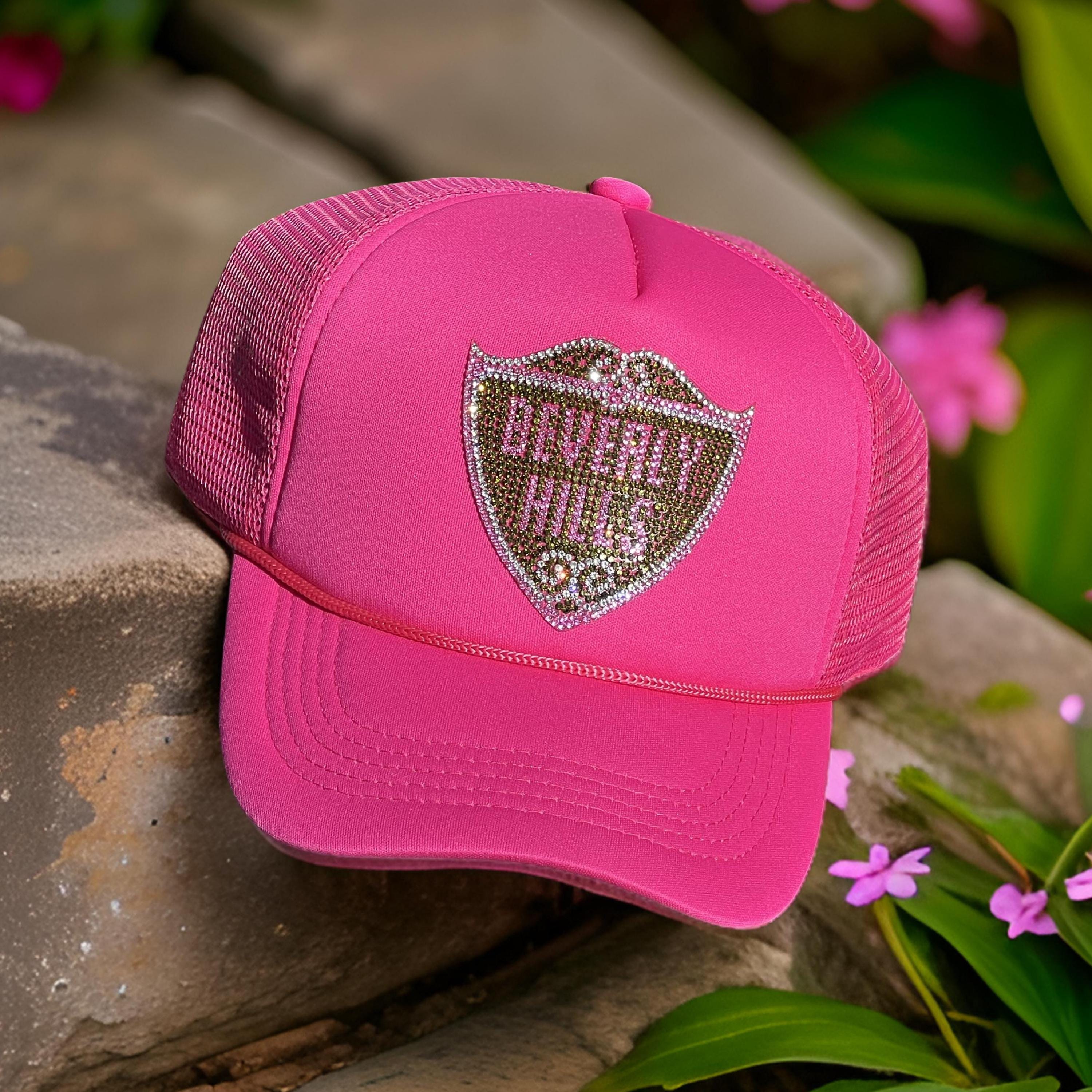 58-9  -  Adult Pink Engineer Cap main image 1