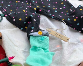 baby pants with snaps