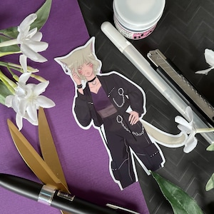 Y&#39;shtola streetwear 5in Vinyl Sticker