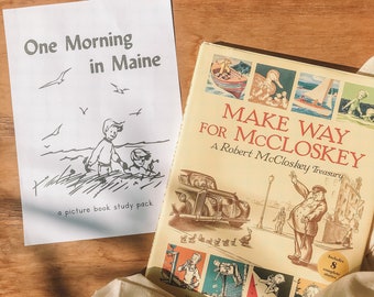 One Morning in Maine - Picture Book Study Pack