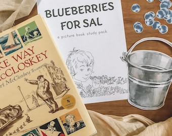 Blåbär till salu - Läropaket: Läskunnighet, matematik, konst (endast digitala filer)