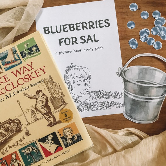 Blueberries for Sal Picture Book Study Pack Etsy