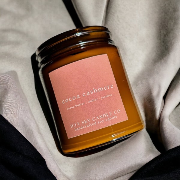 Cocoa Butter Candle Etsy