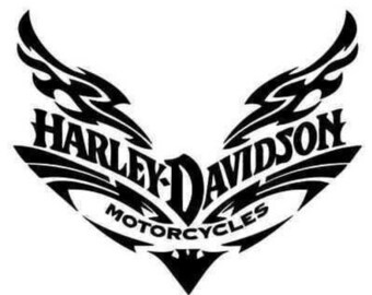 harley davidson large decal