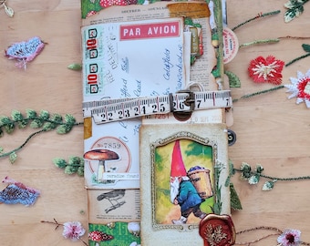 Gnomes Traveler's Notebook Junk Journal
