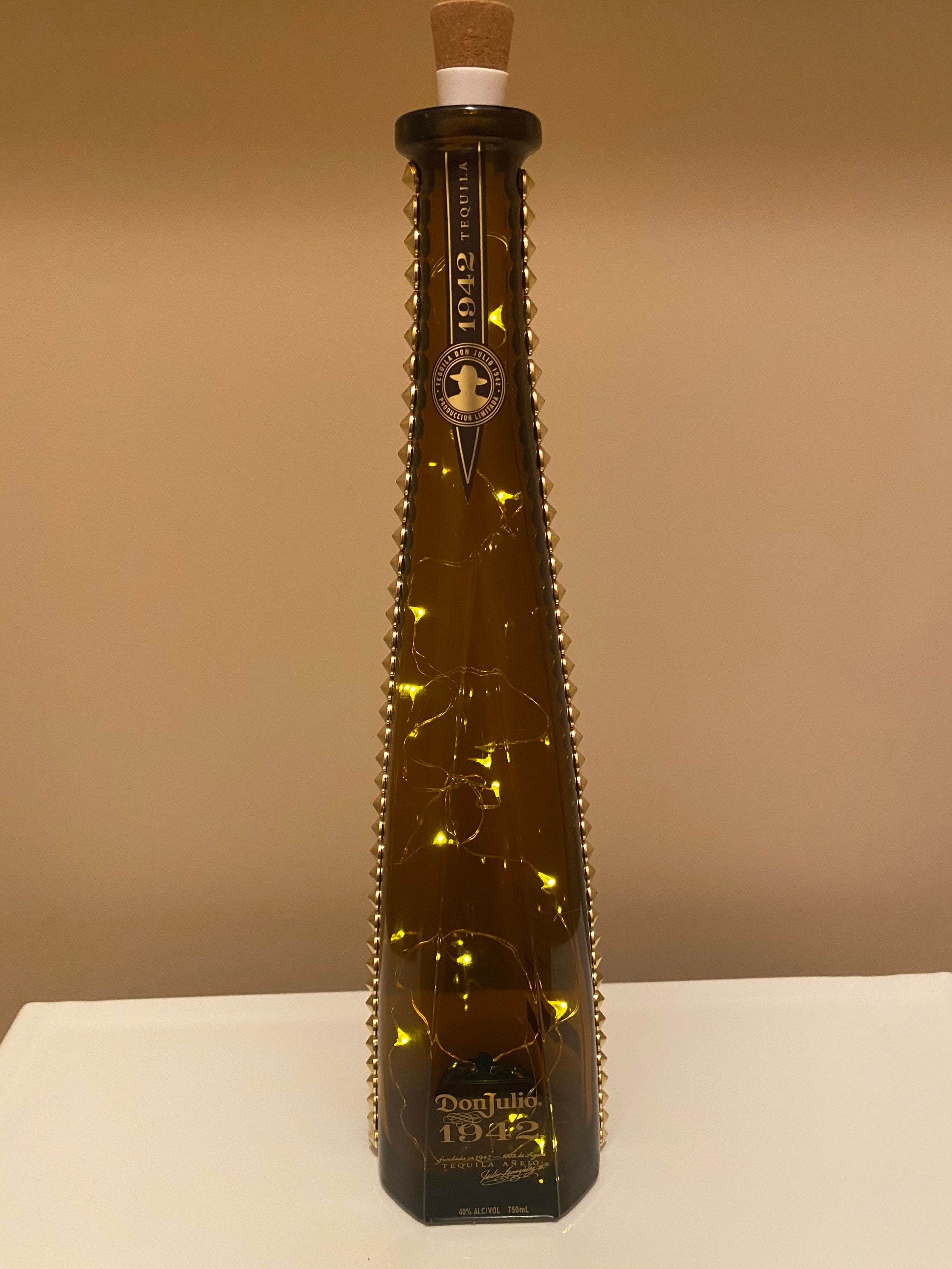 Don Julio 1942 bottle light | Etsy