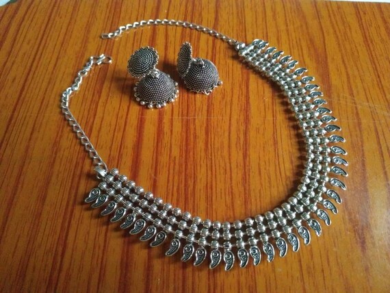 Oxidised Jewellery Set Party Wear 
