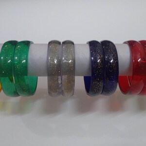 Thick 2024 glass bangles