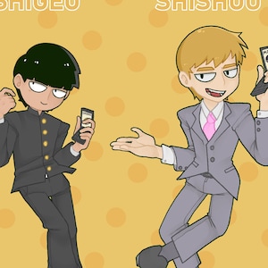 Shigeo & Reigen 3in. Charms [FREE SHIPPING]