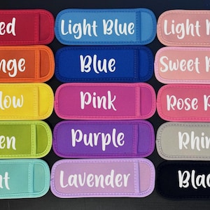 Personalized Popsicle Holder | Party Favor | Birthday Favor | Ice Pop Holder | Stocking Stuffer (New Colors Available!)