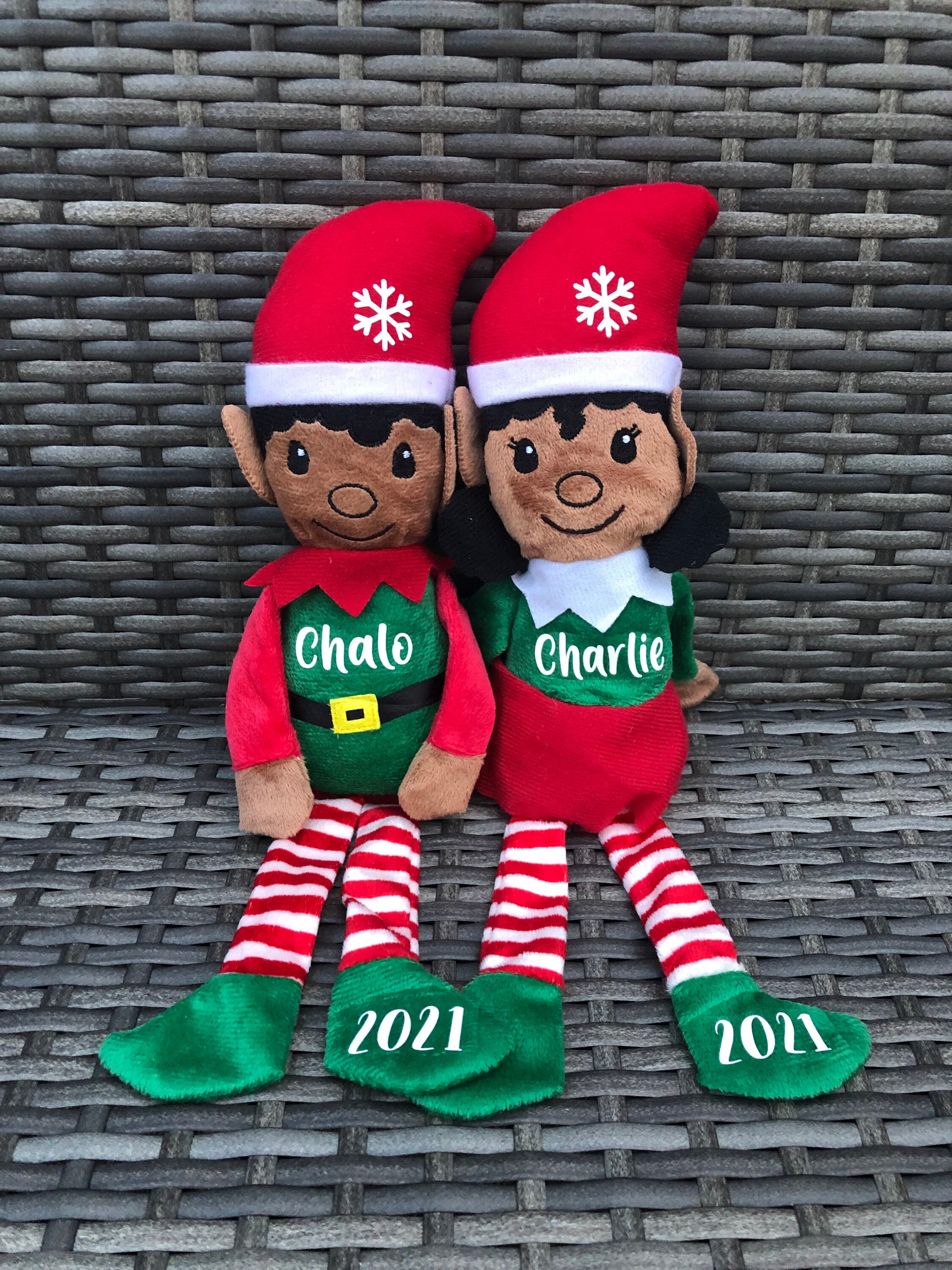 Personalized Elf Plush 2024 Stocking Stuffer