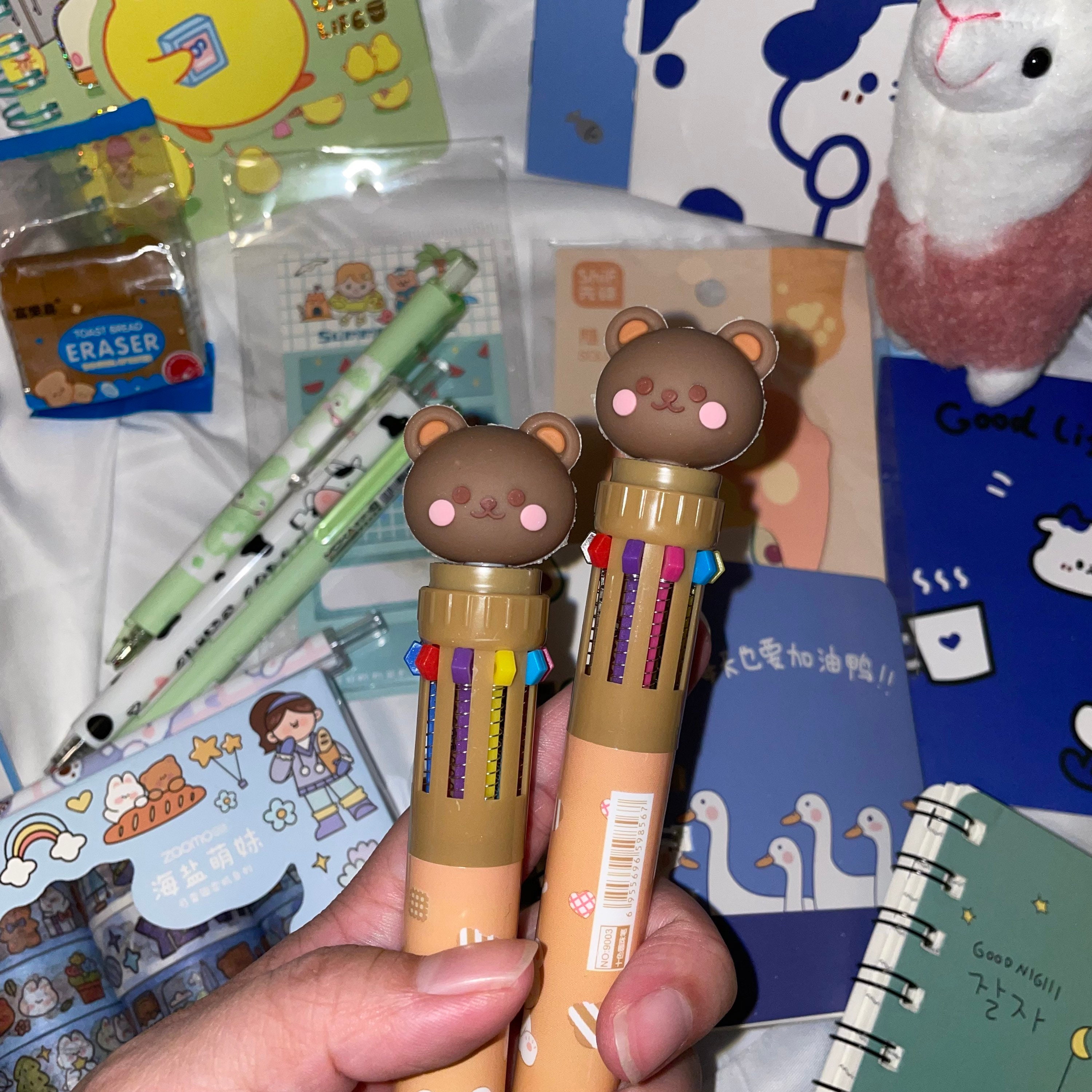 School Supplies Erasers Set  Kawaii Stationary at Friends NYC Brooklyn