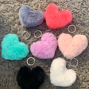 Custom Song Keychain, Photo Keychain Plaque, Personalized Gift, Custom Gift for Birthday, Anniversary, Valentines, pompom keychain available Keychain w heart pom