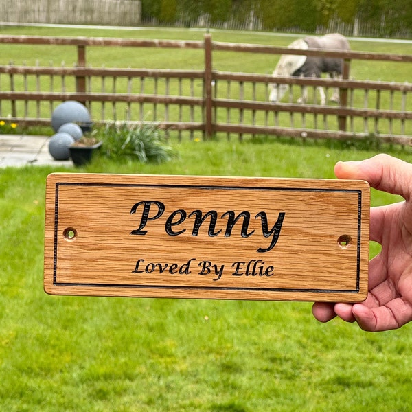 Horse Name Font Etsy