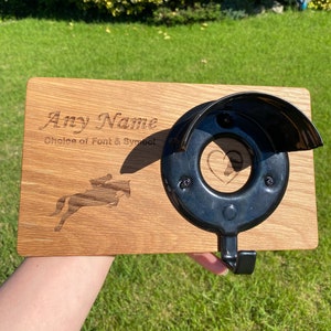 Personalised Bridle Hook Solid Oak, Choice of Design, Bridle Holder, Bridle Rack, Custom Horse Tack, Equestrian Gift, Horse Gift, Pony Gift image 10