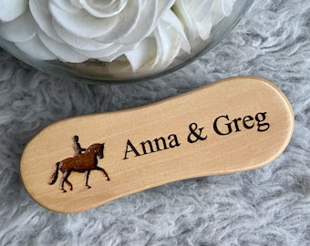 Personalised Horse Face Brush, Horse Gift For Owners, Equestrian Gift, Horse Gifts For Kids, Grooming Kit, Custom Horse Brush, Horse Riding