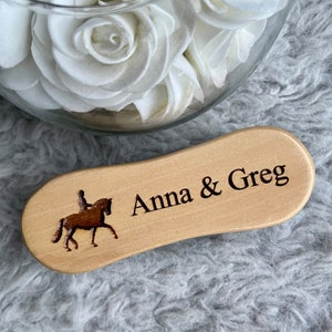 Personalised Horse Face Brush, Horse Gift For Owners, Equestrian Gift, Horse Gifts For Kids, Grooming Kit, Custom Horse Brush, Horse Riding