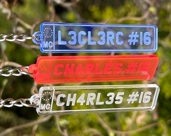 Charles Leclerc Keyring, Charles Leclerc Keychain, Charles Leclerc Gift, Charles Leclerc Merch, Gift for Formula One Fan, F1 Fan Gift