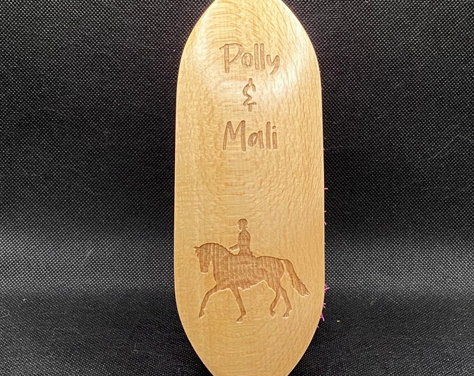 Personalised Horse Brush, Horse Gift, Pony Gift, Equestrian Gift, Custom Horse Gift, Grooming Kit, Custom Horse Brush, Horse Grooming, Pony