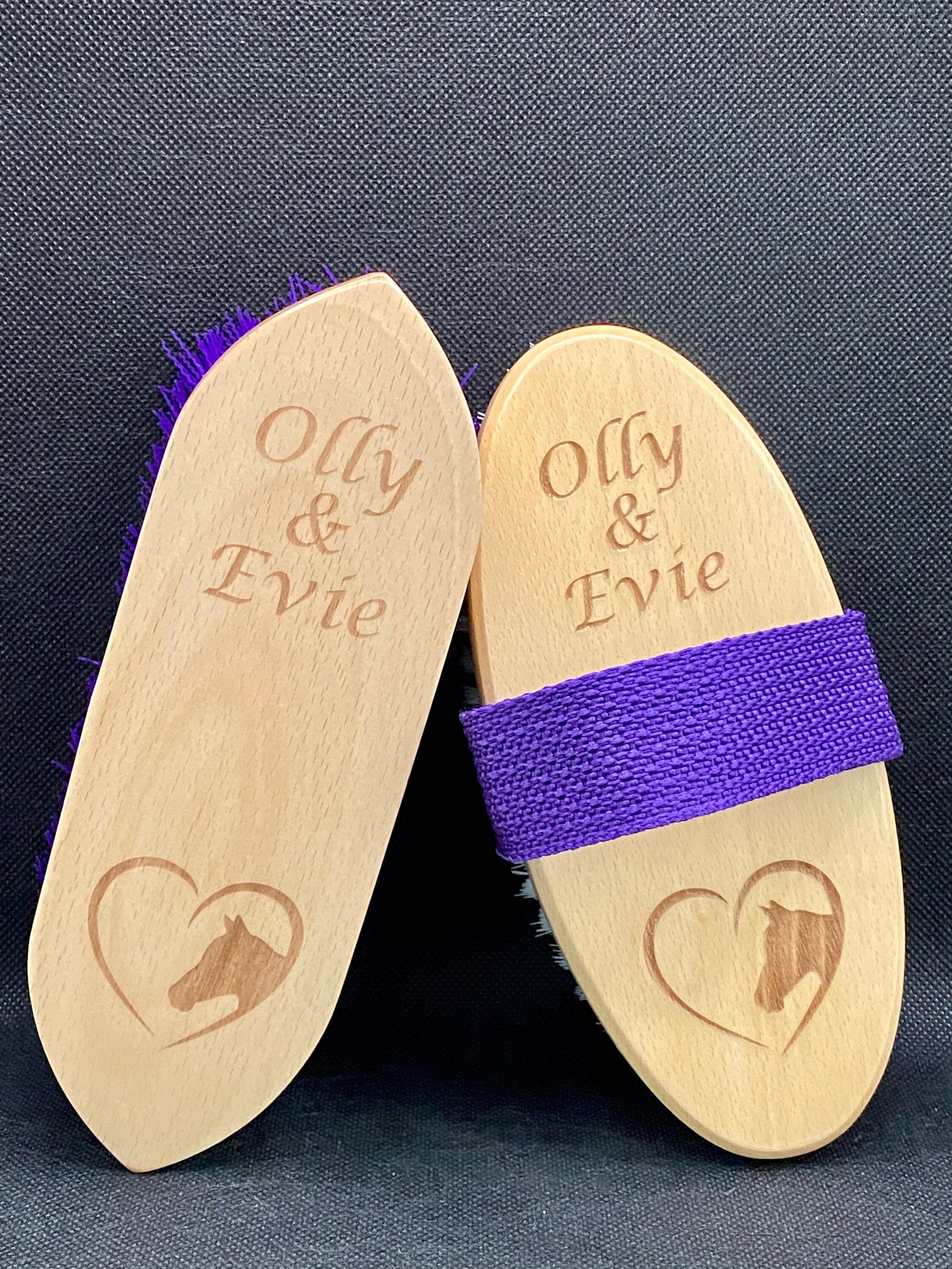 Personalised Horse Brush Set, Dandy & Body Brush Set, Horse Gifts