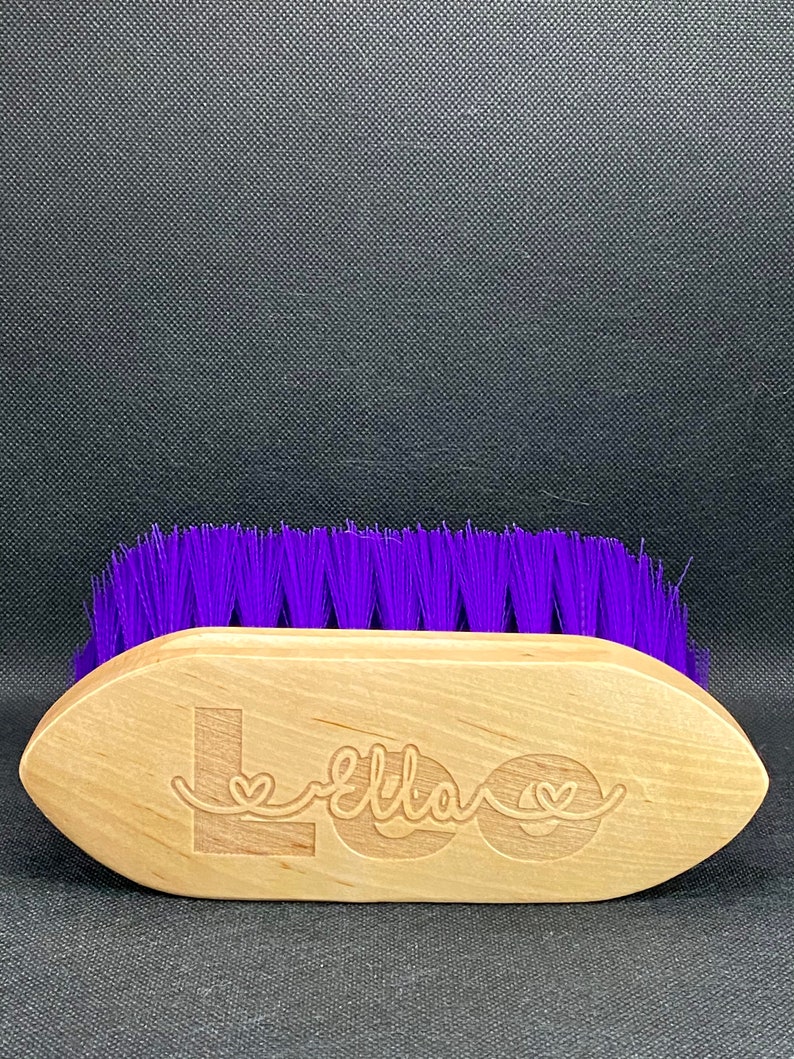 Personalised Horse Brush, Dusting Brush, Horse Gifts, Gift For Horse Lover, Horse Brush, Equestrian Gift, Horse Riding, Horse Tack. Grooming image 5