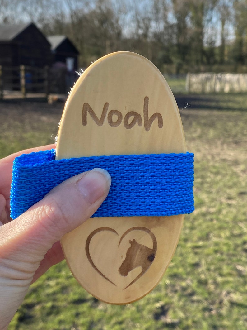 Personalised Horse Brush Small Body Brush Pony Brush Etsy UK