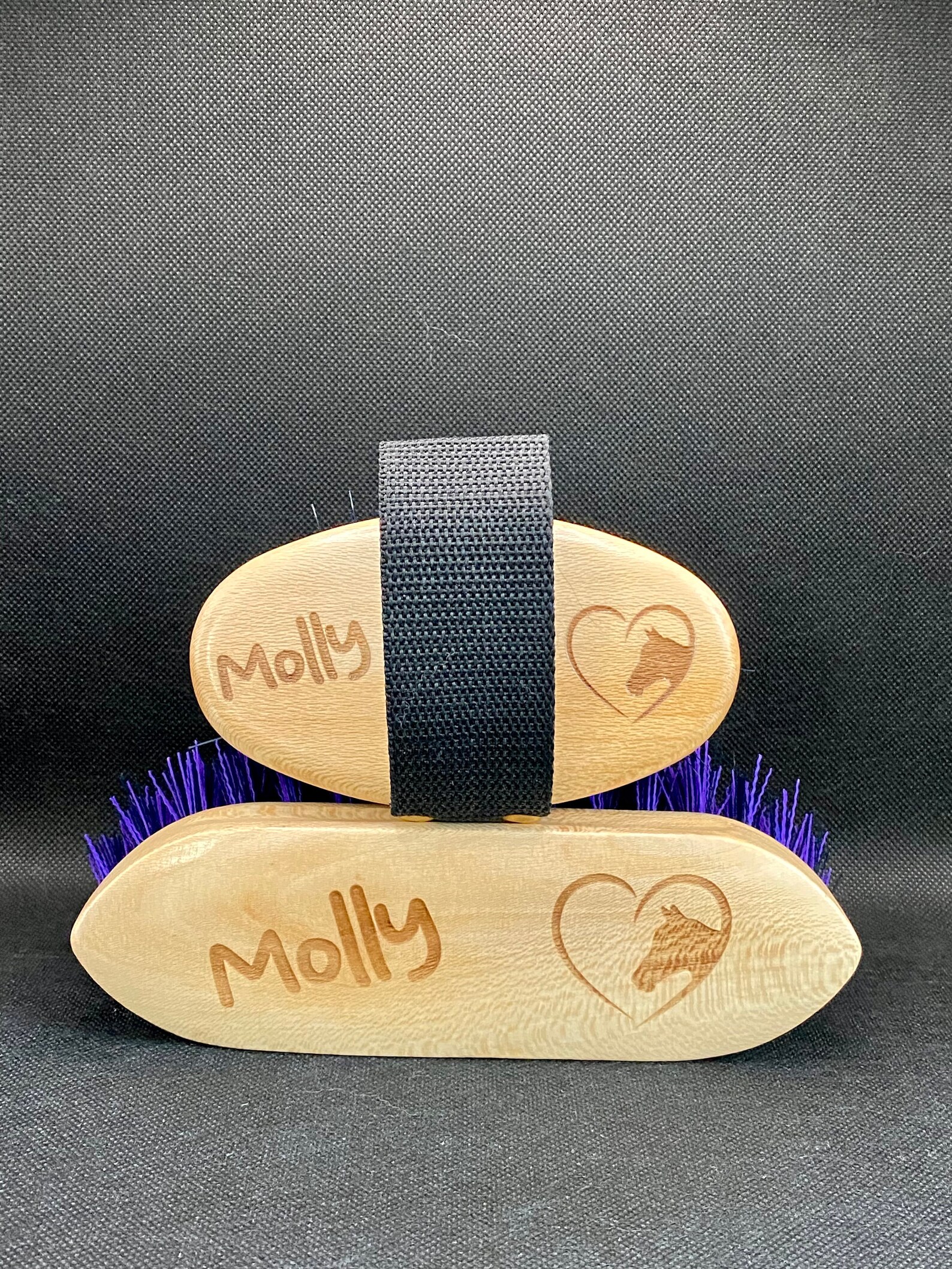 Personalised Small Horse & Pony Grooming Brush Set Childrens Etsy