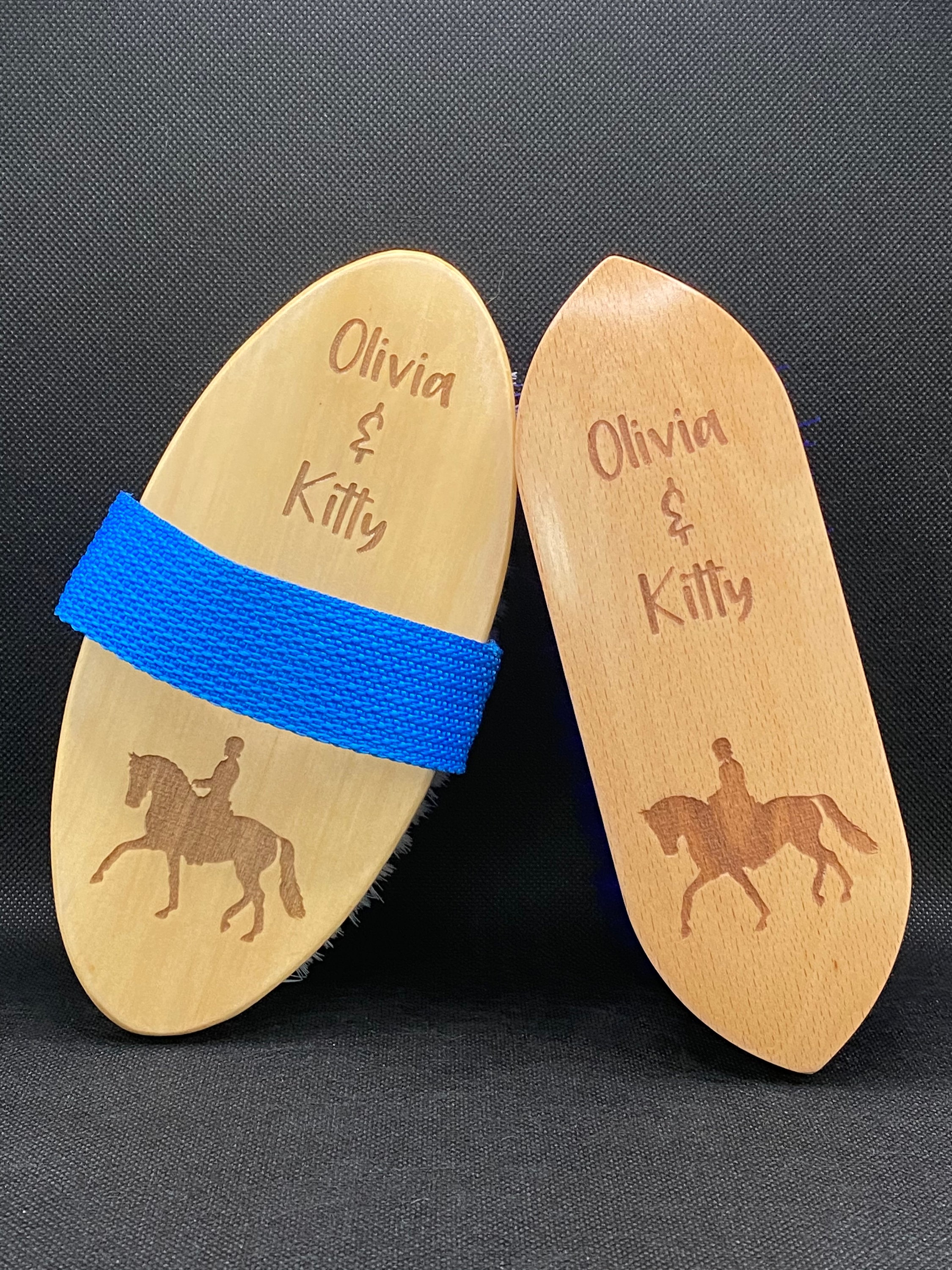 Personalised Horse Brush Set, Dandy & Body Brush Set, Horse Gifts