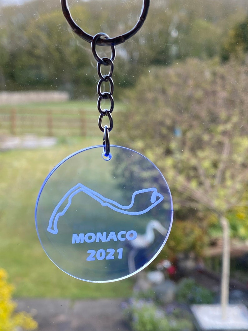 Race Circuit Keyring Race Track Keychain F1 Keyring - Etsy