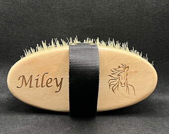 Personalised Grooming Brush, Mud Brush, Grooming Kit, Horse & Pony Brush, Custom Brush, Equestrian Gift, Custom Horse Brush, Horse Tack