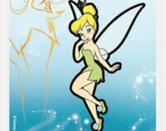 Disney Tinkerbell RK38526C PVC Rubber Keychain 6x6cm