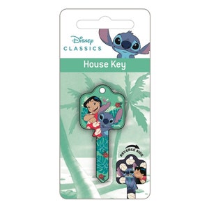 Disney Lilo & Stitch portachiavi Kawaii Cartoon Figure Stitch Angel  Silicone ciondolo portachiavi zaino auto portachiavi accessori