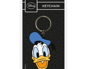 Disney Donald Duck RK38324C PVC Rubber Keychain 6x6cm