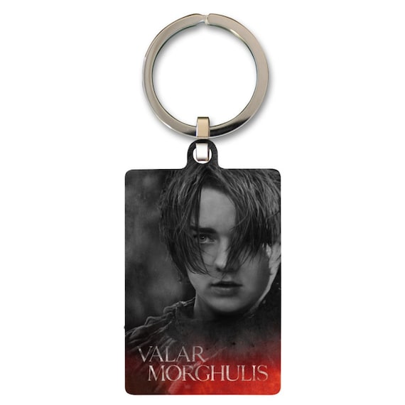 Game of Thrones MK38821C Arya Stark Premium Steel Licensed Keychain keyring Etsy