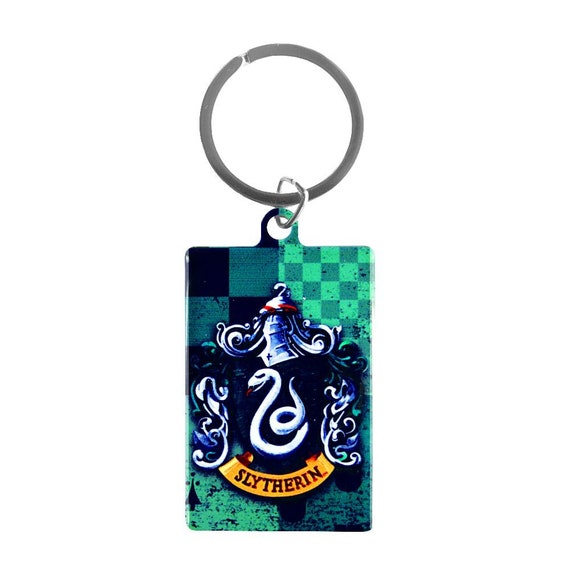 Harry potter slytherin keychain deals