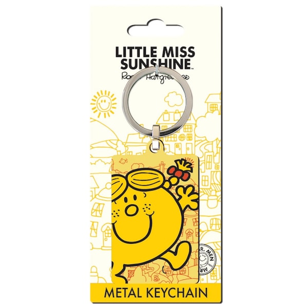 Little Miss MK38909C Little Miss Sunshine Premium Steel Licensed Keychain-Keyring