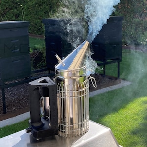 STL 3D printing file for an electric beekeeping Smoker for the bees I Beekeeper's pipe I Gift idea for beekeepers I to 3D print yourself