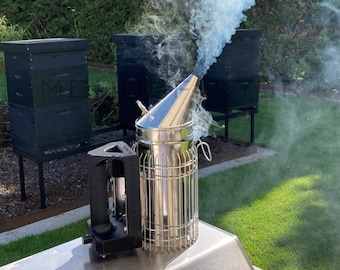STL 3D printing file for an electric beekeeping Smoker for the bees I Beekeeper&#39;s pipe I Gift idea for beekeepers I to 3D print yourself